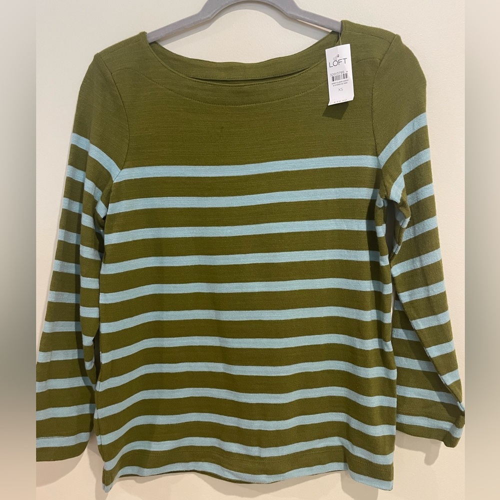 LOFT striped top